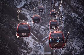 (BEIJING 2022)CHINA-BEIJING-OLYMPIC WINTER GAMES-NATIONAL ALPINE SKIING CENTER (CN)