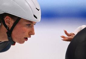 (BEIJING 2022)CHINA-BEIJING-OLYMPIC WINTER GAMES-SPEED SKATING-TRAINING(CN)