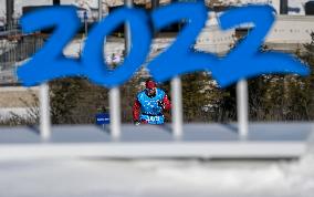 (BEIJING 2022)CHINA-HEBEI-ZHANGJIAKOU-OLYMPIC WINTER GAMES-NATIONAL CROSS-COUNTRY SKIING CENTRE-TRAINING