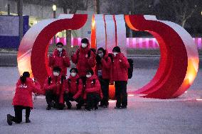 (BEIJING 2022)CHINA-BEIJING-OLYMPIC WINTER GAMES-OLYMPIC VILLAGE-JAPANESE DELEGATION-ARRIVAL(CN)