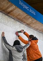 (BEIJING 2022)CHINA-BEIJING-OLYMPIC WINTER GAMES-NATIONAL SLIDING CENTER