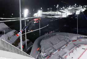 Beijing Olympics: Ski jumping