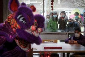 CANADA-VANCOUVER-CHINESE NEW YEAR-LION DANCE