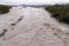 NEW ZEALAND-WESTLAND DISTRICT-WILD WEATHER