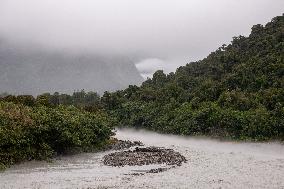 NEW ZEALAND-WESTLAND DISTRICT-WILD WEATHER