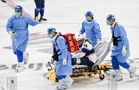 (BEIJING2022)CHINA-BEIJING-OLYMPIC WINTER GAMES-ICE HOCKEY-WOMEN'S PRELIMINARY-USA VS FIN (CN)