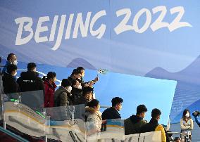 (BEIJING2022)CHINA-BEIJING-OLYMPIC WINTER GAMES-ICE HOCKEY-WOMEN'S PRELIMINARY-AUDIENCE (CN)