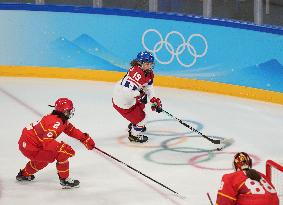 (BEIJING2022)CHINA-BEIJING-OLYMPIC WINTER GAMES-ICE HOCKEY-WOMEN'S PRELIMINARY (CN)