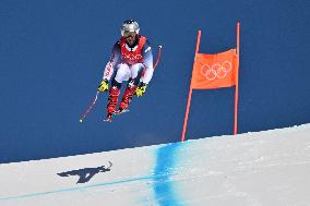 (BEIJING2022)CHINA-BEIJING-OLYMPIC WINTER GAMES-ALPINE SKIING-MEN'S DOWNHILL-TRAINING (CN)