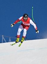 (BEIJING2022)CHINA-BEIJING-OLYMPIC WINTER GAMES-ALPINE SKIING-MEN'S DOWNHILL-TRAINING (CN)