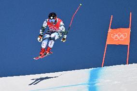 (BEIJING2022)CHINA-BEIJING-OLYMPIC WINTER GAMES-ALPINE SKIING-MEN'S DOWNHILL-TRAINING (CN)