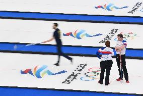 (BEIJING2022)CHINA-BEIJING-OLYMPIC WINTER GAMES-CURLING-MIXED DOUBLES(CN)