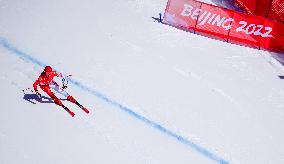 (BEIJING2022)CHINA-BEIJING-OLYMPIC WINTER GAMES-ALPINE SKIING-MEN'S DOWNHILL-TRAINING(CN)