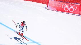 (BEIJING2022)CHINA-BEIJING-OLYMPIC WINTER GAMES-ALPINE SKIING-MEN'S DOWNHILL-TRAINING(CN)