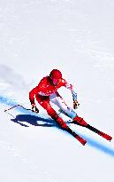 (BEIJING2022)CHINA-BEIJING-OLYMPIC WINTER GAMES-ALPINE SKIING-MEN'S DOWNHILL-TRAINING(CN)
