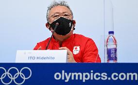 (BEIJING2022) CHINA-BEIJING-WINTER OLYMPICS-PRESS CONFERENCE-JAPANESE DELEGATION (CN)