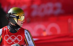 (BEIJING2022)CHINA-BEIJING-OLYMPIC WINTER GAMES-ALPINE SKIING-MEN'S DOWNHILL-TRAINING (CN)