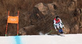 (BEIJING2022)CHINA-BEIJING-OLYMPIC WINTER GAMES-ALPINE SKIING-MEN'S DOWNHILL-TRAINING (CN)