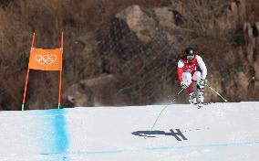 (BEIJING2022)CHINA-BEIJING-OLYMPIC WINTER GAMES-ALPINE SKIING-MEN'S DOWNHILL-TRAINING (CN)