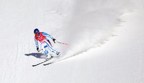 (BEIJING2022)CHINA-BEIJING-OLYMPIC WINTER GAMES-ALPINE SKIING-MEN'S DOWNHILL-TRAINING (CN)