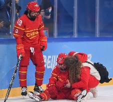 (BEIJING2022)CHINA-BEIJING-OLYMPIC WINTER GAMES-ICE HOCKEY-WOMEN'S PRELIMINARY (CN)