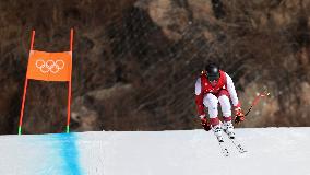 (BEIJING2022)CHINA-BEIJING-OLYMPIC WINTER GAMES-ALPINE SKIING-MEN'S DOWNHILL-TRAINING (CN)