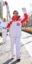 (BEIJING2022) CHINA-HEBEI-ZHANGJIAKOU-OLYMPIC TORCH RELAY (CN)