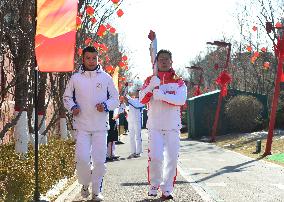 (BEIJING2022) CHINA-HEBEI-ZHANGJIAKOU-OLYMPIC TORCH RELAY (CN)