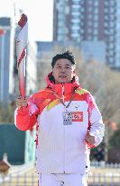 (BEIJING2022) CHINA-HEBEI-ZHANGJIAKOU-OLYMPIC TORCH RELAY (CN)