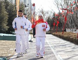 (BEIJING2022) CHINA-HEBEI-ZHANGJIAKOU-OLYMPIC TORCH RELAY (CN)