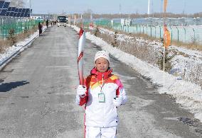 (BEIJING2022) CHINA-HEBEI-ZHANGJIAKOU-OLYMPIC TORCH RELAY (CN)