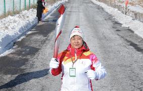 (BEIJING2022) CHINA-HEBEI-ZHANGJIAKOU-OLYMPIC TORCH RELAY (CN)