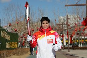 (BEIJING2022) CHINA-HEBEI-ZHANGJIAKOU-OLYMPIC TORCH RELAY (CN)