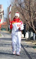 (BEIJING2022) CHINA-HEBEI-ZHANGJIAKOU-OLYMPIC TORCH RELAY (CN)