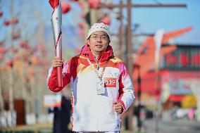 (BEIJING2022) CHINA-HEBEI-ZHANGJIAKOU-OLYMPIC TORCH RELAY (CN)