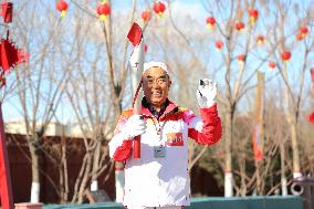 (BEIJING2022) CHINA-HEBEI-ZHANGJIAKOU-OLYMPIC TORCH RELAY (CN)