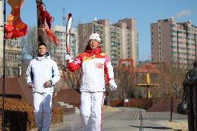 (BEIJING2022) CHINA-HEBEI-ZHANGJIAKOU-OLYMPIC TORCH RELAY (CN)