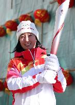 (BEIJING2022) CHINA-HEBEI-ZHANGJIAKOU-OLYMPIC TORCH RELAY (CN)