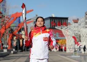 (BEIJING2022) CHINA-HEBEI-ZHANGJIAKOU-OLYMPIC TORCH RELAY (CN)