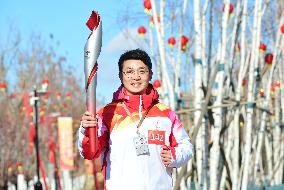 (BEIJING2022) CHINA-HEBEI-ZHANGJIAKOU-OLYMPIC TORCH RELAY (CN)