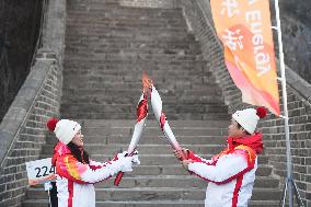 (BEIJING2022) CHINA-HEBEI-ZHANGJIAKOU-OLYMPIC TORCH RELAY (CN)