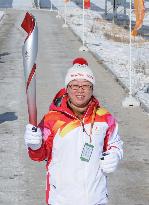 (BEIJING2022) CHINA-HEBEI-ZHANGJIAKOU-OLYMPIC TORCH RELAY (CN)