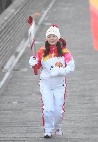 (BEIJING2022) CHINA-HEBEI-ZHANGJIAKOU-OLYMPIC TORCH RELAY (CN)