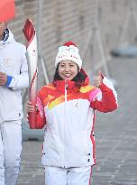 (BEIJING2022) CHINA-HEBEI-ZHANGJIAKOU-OLYMPIC TORCH RELAY (CN)