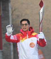 (BEIJING2022) CHINA-HEBEI-ZHANGJIAKOU-OLYMPIC TORCH RELAY (CN)