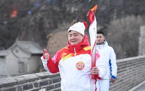 (BEIJING2022) CHINA-HEBEI-ZHANGJIAKOU-OLYMPIC TORCH RELAY (CN)