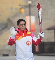 (BEIJING2022) CHINA-HEBEI-ZHANGJIAKOU-OLYMPIC TORCH RELAY (CN)