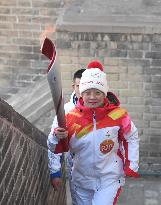 (BEIJING2022) CHINA-HEBEI-ZHANGJIAKOU-OLYMPIC TORCH RELAY (CN)