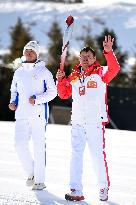 (BEIJING2022) CHINA-HEBEI-ZHANGJIAKOU-OLYMPIC TORCH RELAY (CN)