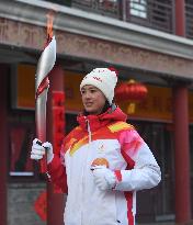 (BEIJING2022) CHINA-HEBEI-ZHANGJIAKOU-OLYMPIC TORCH RELAY (CN)